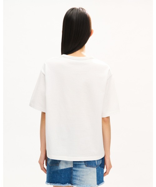 KENZO(ケンゾー)の「'KENZO Tulip' ルーズ Tシャツ イン コットン(Tシャツ/カットソー・レディース・ホワイト系その他・MEDIUM/SMALL/X-SMALL)」の3枚目の写真