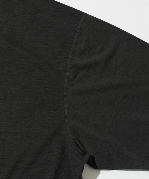 FREAK'S STORE(フリークスストア)の「ウォッシャブル メリノウールブレンド スピンドルTシャツ(Tシャツ/カットソー・メンズ・チャコールグレー/ブラック/ブラウン/ダークグレー・SMALL/MEDIUM/LARGE)」の10枚目の写真