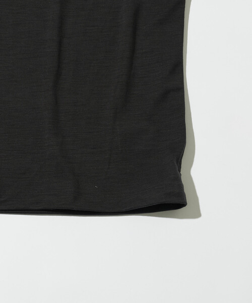 FREAK'S STORE(フリークスストア)の「ウォッシャブル メリノウールブレンド スピンドルTシャツ(Tシャツ/カットソー・メンズ・チャコールグレー/ブラック/ブラウン/ダークグレー・SMALL/MEDIUM/LARGE)」の12枚目の写真