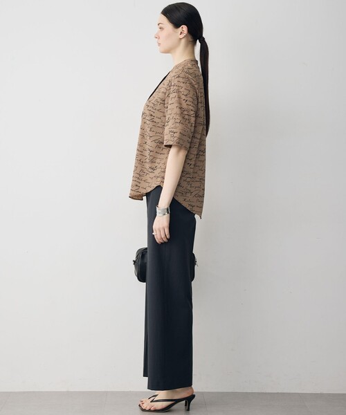 ICB(アイシービー)の「【30th ANNIVERSARY】5cityプリント バンドカラーブラウス(シャツ/ブラウス・レディース・ブラック系8/ダークブラウン系8/アイボリー系8・LARGE/X-LARGE)」の14枚目の写真