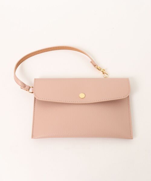 STELLA McCARTNEY(ステラマッカートニー)の「Logo Crossbody Tote Bag / ロゴ クロスボディ トートバッグ(トートバッグ・レディース・ピンクベージュ/ネイビー・ONE SIZE)」の3枚目の写真