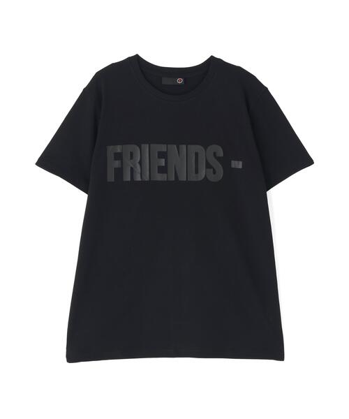 VLONE（ヴィーロン）の「VLONE/ヴィーロン/CLASSIC LOGO-FRIENDS TEE（Tシャツ/カットソー・メンズ・ブラック系その他・L/M/XL）」の6枚目の写真