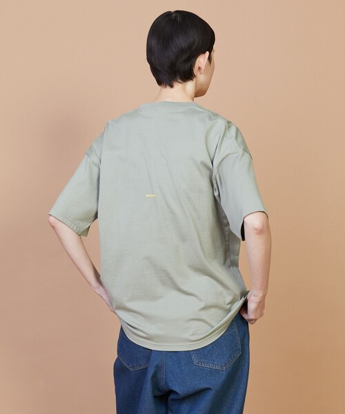 FRAPBOIS（フラボア）の「テイストT（Tシャツ/カットソー・レディース・グリーン/ホワイト/チャコールグレー・2/1/0）」の12枚目の写真