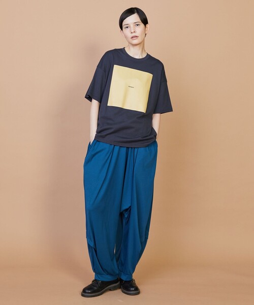 FRAPBOIS（フラボア）の「テイストT（Tシャツ/カットソー・レディース・グリーン/ホワイト/チャコールグレー・2/1/0）」の22枚目の写真
