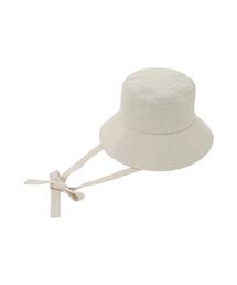 Samansa Mos2 | 【遮熱/消臭効果】リネン混ハット(ハット)