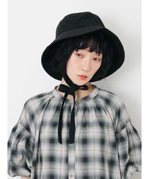 【遮熱/消臭効果】リネン混ハット