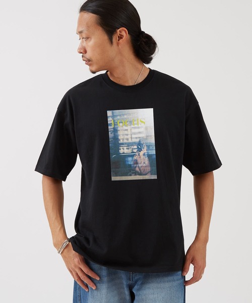 SIDEWAY STANCE（サイドウェイスタンス）の「【IMOKO】フォトプリント 半袖Tシャツ（Tシャツ/カットソー・レディース・ホワイト系2/ブラック/ブラック系2/ホワイト系1/ホワイト系/ブラック系/ブラック系1/ホワイト・LARGE/SMALL/MEDIUM）」の8枚目の写真