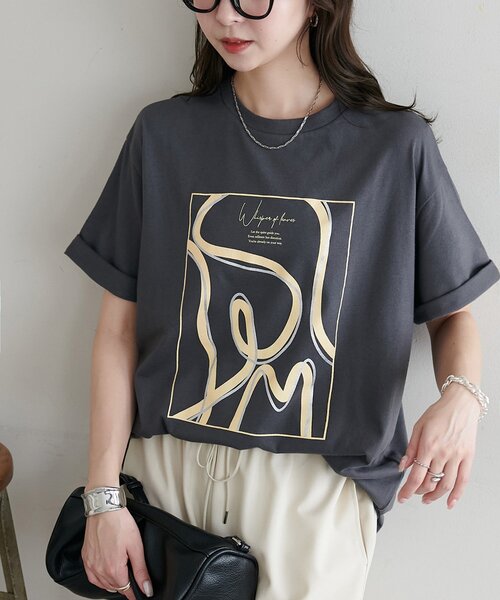 ZOZOTOWN限定 RTF グラフィティーTシャツ トレカ付き セール】【WEB限定】アート箔プリントTシャツ（Tシャツ/カットソー