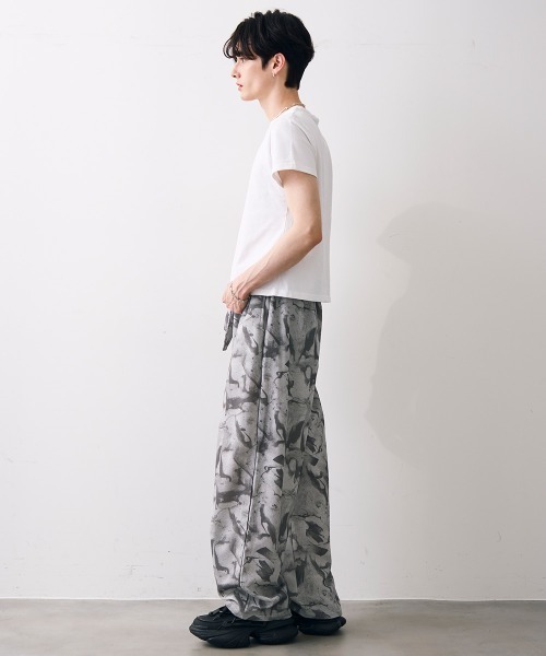 Shoowtime(ショウタイム)の「Abstract sweat pants / アブストラクトスウェットパンツ(スウェットパンツ・メンズ・グレー/ブラック・MEDIUM/LARGE/X-LARGE)」の14枚目の写真