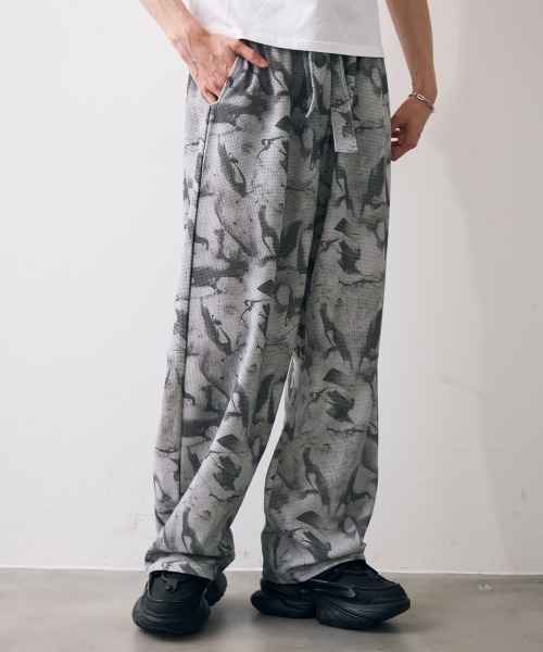 Shoowtime(ショウタイム)の「Abstract sweat pants / アブストラクトスウェットパンツ(スウェットパンツ・メンズ・グレー/ブラック・MEDIUM/LARGE/X-LARGE)」の15枚目の写真