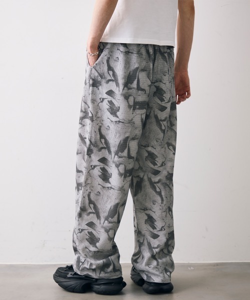 Shoowtime(ショウタイム)の「Abstract sweat pants / アブストラクトスウェットパンツ(スウェットパンツ・メンズ・グレー/ブラック・MEDIUM/LARGE/X-LARGE)」の17枚目の写真