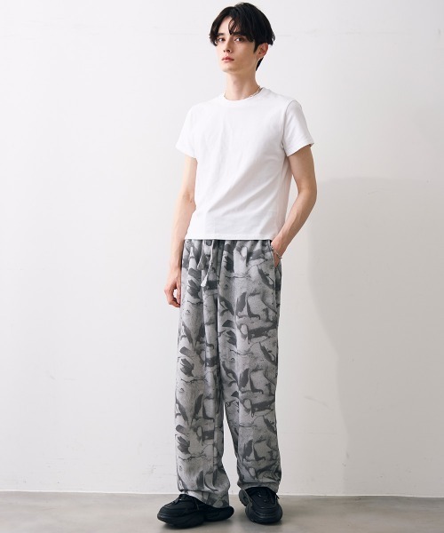 Shoowtime(ショウタイム)の「Abstract sweat pants / アブストラクトスウェットパンツ(スウェットパンツ・メンズ・グレー/ブラック・MEDIUM/LARGE/X-LARGE)」の20枚目の写真