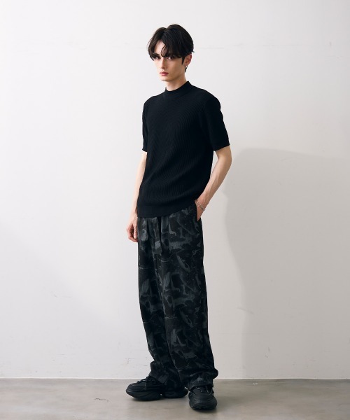 Shoowtime(ショウタイム)の「Abstract sweat pants / アブストラクトスウェットパンツ(スウェットパンツ・メンズ・グレー/ブラック・MEDIUM/LARGE/X-LARGE)」の5枚目の写真
