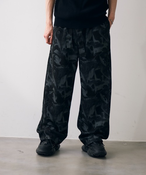 Shoowtime(ショウタイム)の「Abstract sweat pants / アブストラクトスウェットパンツ(スウェットパンツ・メンズ・グレー/ブラック・MEDIUM/LARGE/X-LARGE)」の11枚目の写真