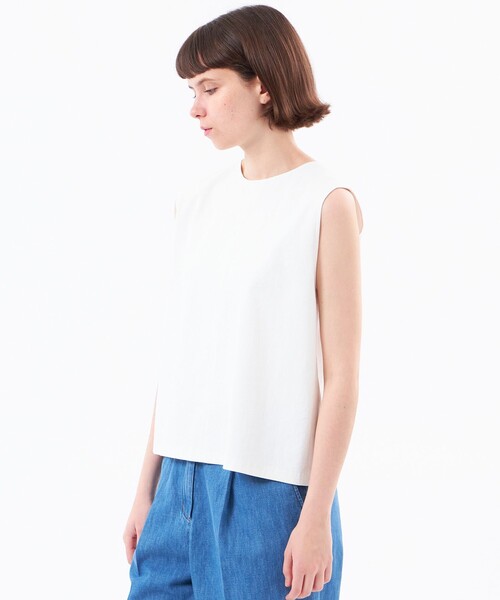 MACKINTOSH PHILOSOPHY(マッキントッシュ フィロソフィー)の「ドライオックスフォード2WAYブラウス(シャツ/ブラウス・レディース・オフホワイト/ベージュ系その他/ブラウン系その他4/ダークネイビー/ブルー・36/38)」の17枚目の写真