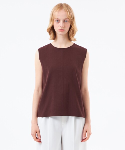 MACKINTOSH PHILOSOPHY(マッキントッシュ フィロソフィー)の「ドライオックスフォード2WAYブラウス(シャツ/ブラウス・レディース・オフホワイト/ベージュ系その他/ブラウン系その他4/ダークネイビー/ブルー・36/38)」の10枚目の写真