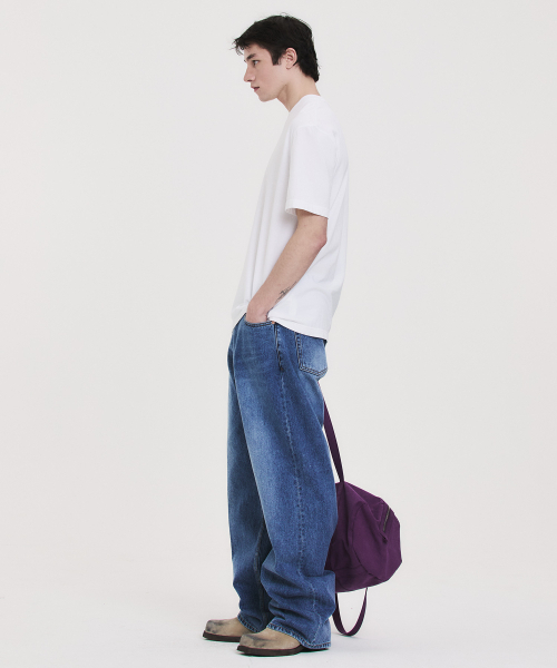NOHANT(ノアン)の「COLLEGE LOGO T-SHIRT WHITE(Tシャツ/カットソー・メンズ・ホワイト・LARGE/MEDIUM/SMALL/X-SMALL)」の6枚目の写真