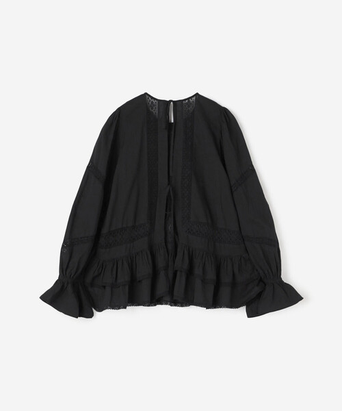 【crinkle crinkle crinkle】 2way ブラウス crinkle crinkle crinkle | フロントタペストリー 2WAYブラウス WOMEN