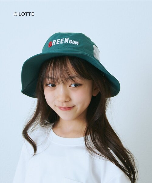 CIAOPANIC TYPY(チャオパニックティピー)の「【KIDS】【TYPY×LOTTE板ガム】アソート板ガムロゴハット(ハット・キッズ・ネイビー/ブラック/グリーン・ONE SIZE)」の5枚目の写真
