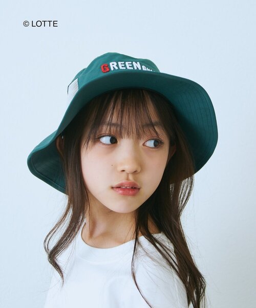 CIAOPANIC TYPY(チャオパニックティピー)の「【KIDS】【TYPY×LOTTE板ガム】アソート板ガムロゴハット(ハット・キッズ・ネイビー/ブラック/グリーン・ONE SIZE)」の6枚目の写真