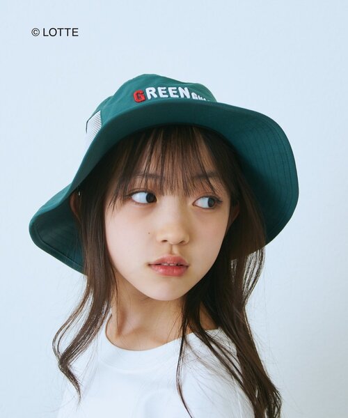CIAOPANIC TYPY(チャオパニックティピー)の「【KIDS】【TYPY×LOTTE板ガム】アソート板ガムロゴハット(ハット・キッズ・ネイビー/ブラック/グリーン・ONE SIZE)」の7枚目の写真