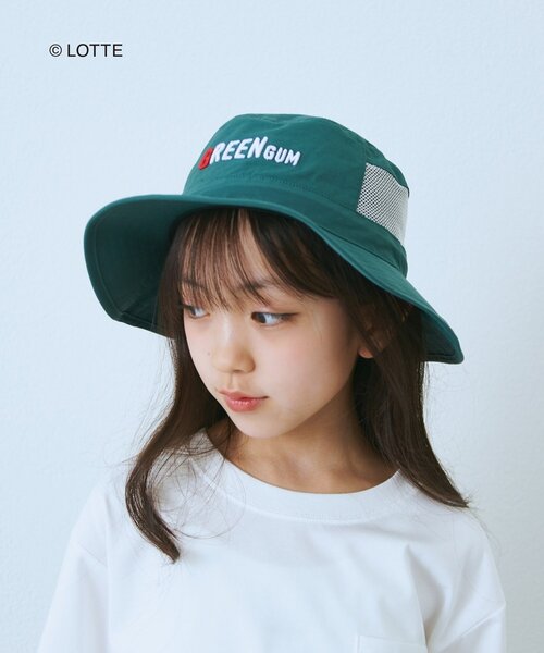 CIAOPANIC TYPY(チャオパニックティピー)の「【KIDS】【TYPY×LOTTE板ガム】アソート板ガムロゴハット(ハット・キッズ・ネイビー/ブラック/グリーン・ONE SIZE)」の9枚目の写真