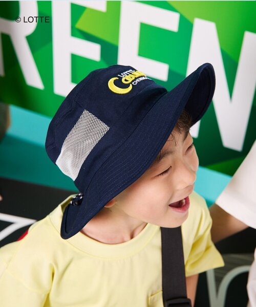 CIAOPANIC TYPY(チャオパニックティピー)の「【KIDS】【TYPY×LOTTE板ガム】アソート板ガムロゴハット(ハット・キッズ・ネイビー/ブラック/グリーン・ONE SIZE)」の12枚目の写真