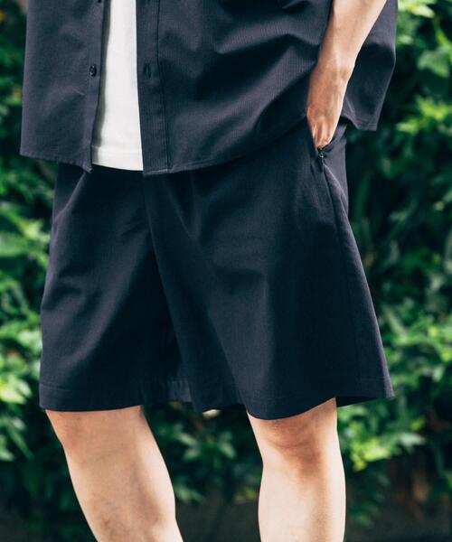ITEMS URBANRESEARCH(アイテムズ アーバンリサーチ)の「『接触冷感/速乾/イージーケア』WINDY MESH ショートパンツ(その他パンツ・メンズ・ブラック/チャコールグレー/ネイビー/その他1・MEDIUM/LARGE/X-LARGE)」の3枚目の写真