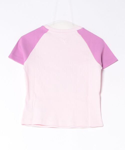 PUMA(プーマ)の「【PUMA】637469-75 PPG SS TEE REGLAN W(Tシャツ/カットソー・レディース・ピンク・S/M)」の2枚目の写真