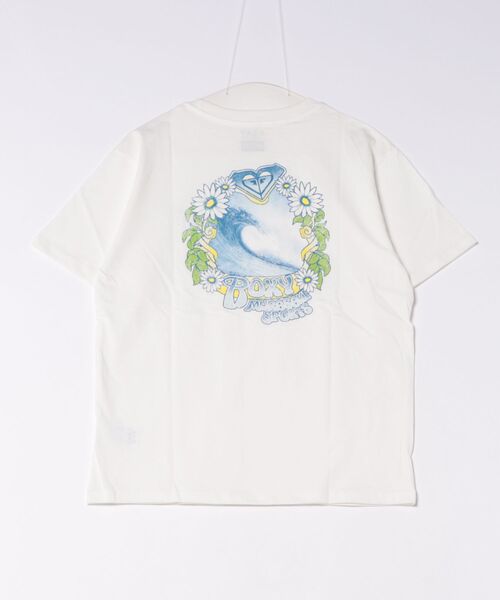 ムラサキスポーツ(ムラサキスポーツ)の「【ムラサキスポーツ限定】ムラサキ × ROXY ロキシー 半袖 コラボレーション Tシャツ RST262650M(Tシャツ/カットソー・レディース・オフホワイト/ライトイエロー・M/L)」の10枚目の写真