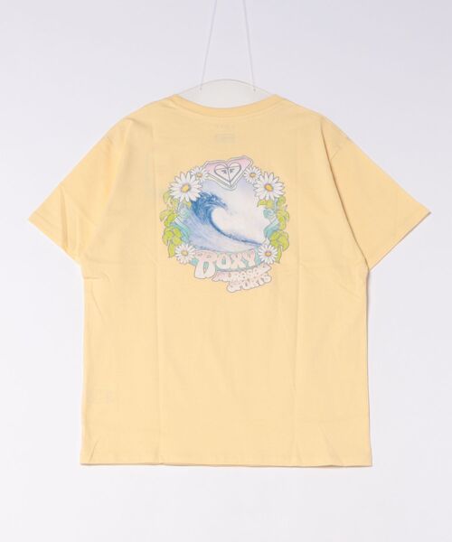 ムラサキスポーツ(ムラサキスポーツ)の「【ムラサキスポーツ限定】ムラサキ × ROXY ロキシー 半袖 コラボレーション Tシャツ RST262650M(Tシャツ/カットソー・レディース・オフホワイト/ライトイエロー・M/L)」の11枚目の写真