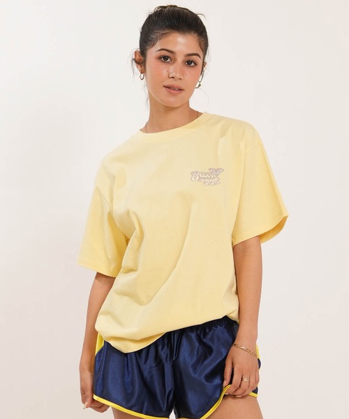 ムラサキスポーツ(ムラサキスポーツ)の「【ムラサキスポーツ限定】ムラサキ × ROXY ロキシー 半袖 コラボレーション Tシャツ RST262650M(Tシャツ/カットソー・レディース・オフホワイト/ライトイエロー・M/L)」の19枚目の写真