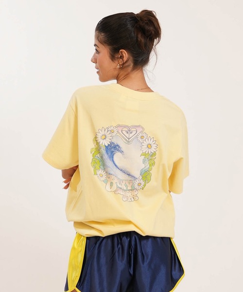 ムラサキスポーツ(ムラサキスポーツ)の「【ムラサキスポーツ限定】ムラサキ × ROXY ロキシー 半袖 コラボレーション Tシャツ RST262650M(Tシャツ/カットソー・レディース・オフホワイト/ライトイエロー・M/L)」の17枚目の写真