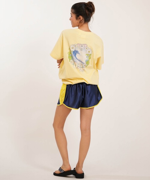 ムラサキスポーツ(ムラサキスポーツ)の「【ムラサキスポーツ限定】ムラサキ × ROXY ロキシー 半袖 コラボレーション Tシャツ RST262650M(Tシャツ/カットソー・レディース・オフホワイト/ライトイエロー・M/L)」の14枚目の写真