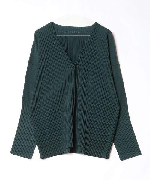 イッセイミヤケ グリーン カーディガン セール/ブランド古着】HOMME PLISSE ISSEY MIYAKE｜オムプリッセ