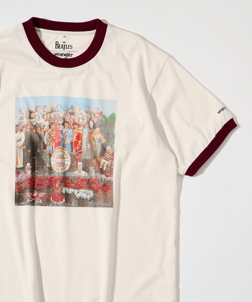 Wrangler(ラングラー)の「【Wrangler】WRINGER TEE BEATLES WT9041(Tシャツ/カットソー・メンズ・ホワイト系その他2/ホワイト系その他3/ホワイト系1・L/M/S/XL)」の2枚目の写真