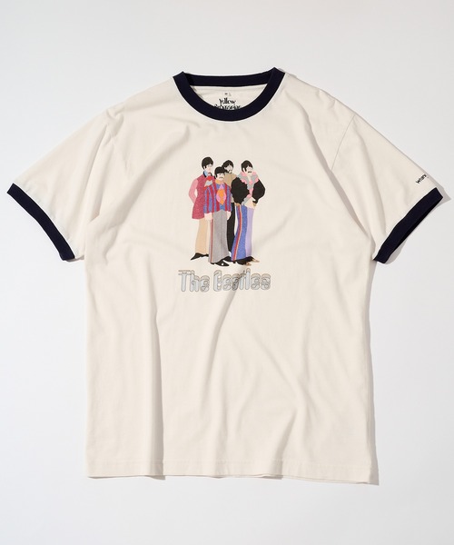Wrangler(ラングラー)の「【Wrangler】WRINGER TEE BEATLES WT9041(Tシャツ/カットソー・メンズ・ホワイト系その他2/ホワイト系その他3/ホワイト系1・L/M/S/XL)」の4枚目の写真