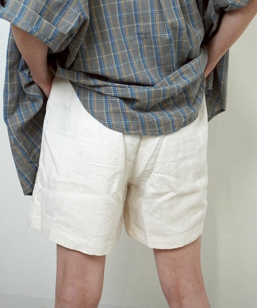 gossara(ゴサラ)の「【脚長見え】ヘリンボーン柄ショートパンツ(その他パンツ・レディース・ネイビー/ブラウン/アイボリー・FREE)」の20枚目の写真