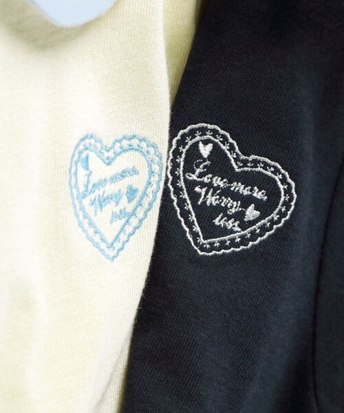BRANSHES(ブランシェス)の「【接触冷感】ハート刺繍ポロシャツ(ポロシャツ・キッズ・ネイビー/イエロー・110/130/120/100/80/90/150/140)」の10枚目の写真