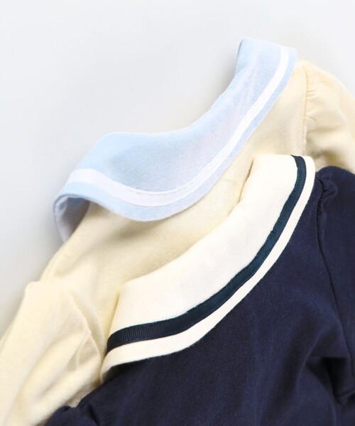 BRANSHES(ブランシェス)の「【接触冷感】ハート刺繍ポロシャツ(ポロシャツ・キッズ・ネイビー/イエロー・110/130/120/100/80/90/150/140)」の21枚目の写真