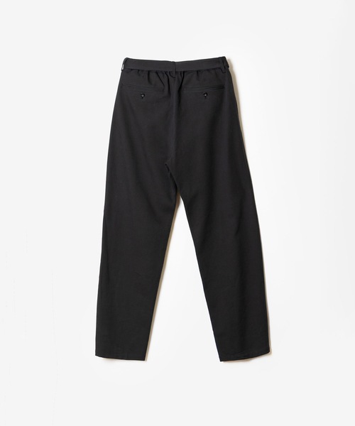 ATTACHMENT(アタッチメント)の「CO/TEN パウダリーダブルクロス ベルテッドワイドトラウザーズ / CO/TEN POWDERY DOUBLE CROTH BELTED WIDE TROUSERS(スラックス・メンズ・ダークブラウン/ライトカーキ/ブラック・3/2/1/4)」の4枚目の写真