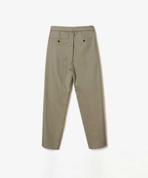 ATTACHMENT(アタッチメント)の「CO/TEN パウダリーダブルクロス ベルテッドワイドトラウザーズ / CO/TEN POWDERY DOUBLE CROTH BELTED WIDE TROUSERS(スラックス・メンズ・ダークブラウン/ライトカーキ/ブラック・3/2/1/4)」の6枚目の写真