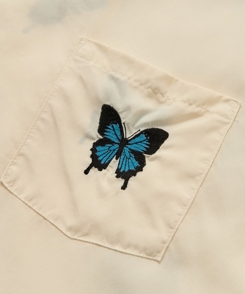 mando(マンド)の「mando / DADAIST BUTTERFLY SHIRTS《ESTNATION EXCLUSIVE》(シャツ/ブラウス・メンズ・ダークブラック/ライトホワイト・3/2)」の17枚目の写真