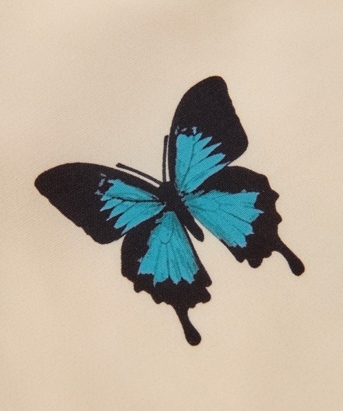 mando(マンド)の「mando / DADAIST BUTTERFLY SHIRTS《ESTNATION EXCLUSIVE》(シャツ/ブラウス・メンズ・ダークブラック/ライトホワイト・3/2)」の3枚目の写真