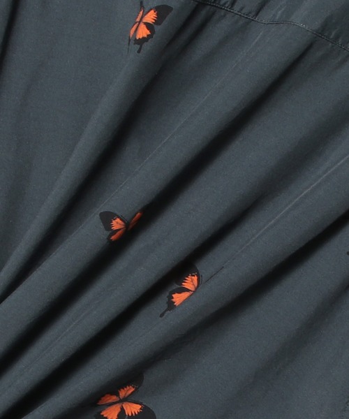 mando(マンド)の「mando / DADAIST BUTTERFLY SHIRTS《ESTNATION EXCLUSIVE》(シャツ/ブラウス・メンズ・ダークブラック/ライトホワイト・3/2)」の11枚目の写真