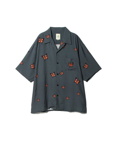 mando(マンド)の「mando / DADAIST BUTTERFLY SHIRTS《ESTNATION EXCLUSIVE》(シャツ/ブラウス・メンズ・ダークブラック/ライトホワイト・3/2)」の13枚目の写真