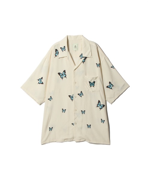 mando(マンド)の「mando / DADAIST BUTTERFLY SHIRTS《ESTNATION EXCLUSIVE》(シャツ/ブラウス・メンズ・ダークブラック/ライトホワイト・3/2)」の15枚目の写真