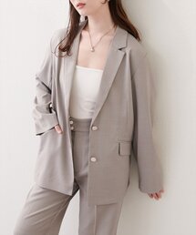 接触冷感マシンウォッシャブル防シワシングルテーラージャケット