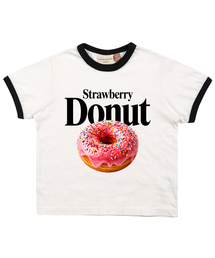 ドーナツリンガーTシャツ-ネイビー