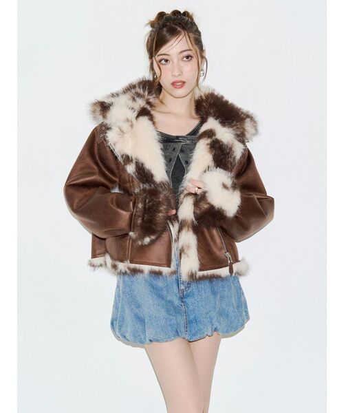 EVRIS（エヴリス）の「バルーンデニムショートパンツ（デニムスカート・レディース・ブラック/ブルー・MEDIUM/SMALL）」の21枚目の写真